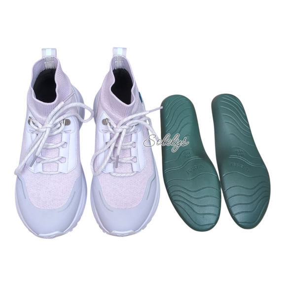 Vessi Stormburst High Womens 9 Dusk Purple Waterproof Knit Dyma-Tex Sneaker Boot - Picture 8 of 11